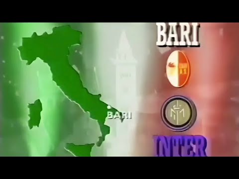 Bari-Inter 0:1, 1994/95 - Channel 4 (Francesco Dell'Anno)