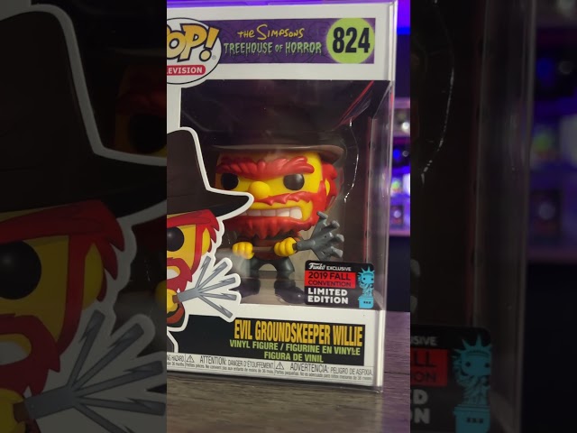 Vídeo relacionado con Funko Pop! Animation: Simpsons - Evil Groundskeeper Willie, Fall Convention Exclusive