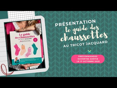 🎉 Book presentation 📖: The guide to Jacquard knitted socks