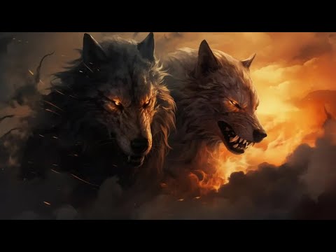 Sköll and Hati