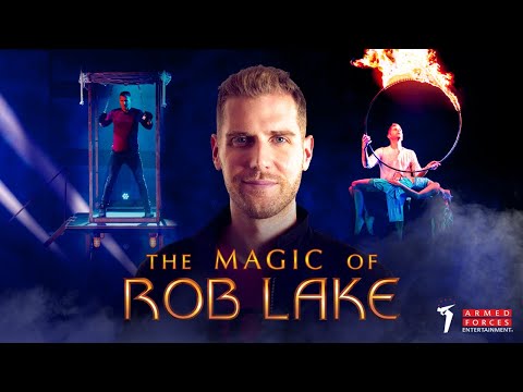 Illusionist Rob Lake Performs Exclusive Magic Show for the Troops // Armed Forces Entertainment