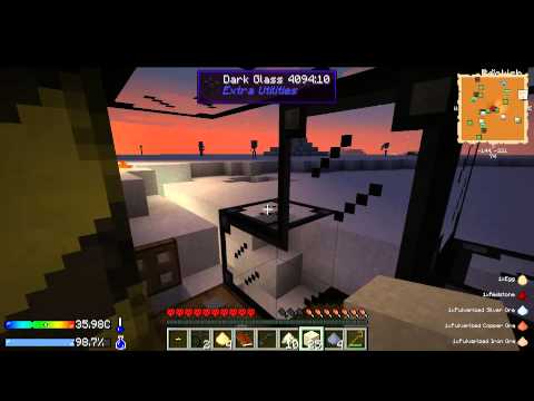 (Minecraft) Crash Landing Hard Route - Episode 1- Mob trap, slab furnace, and early quests