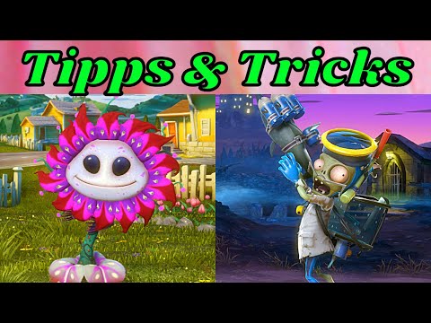 🔴Außerirdische: Einsteiger Tipps für Alien-Blume und Meeresbiologe! 🍀PvZ Garden Warfare 1 (Deutsch)