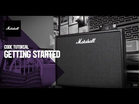 CODE Tutorials | Getting Started | Marshall