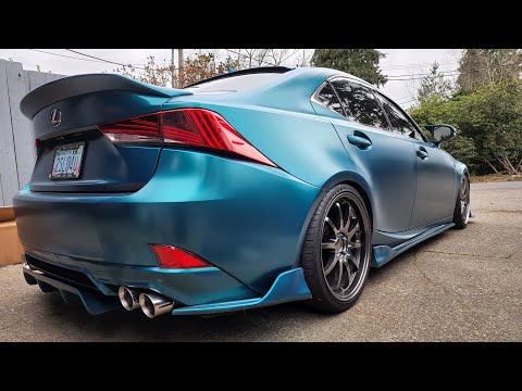 2017 Lexus IS200T Remark Axle Back Install