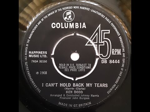 Ken Dodd - I Can't Hold Back My Tears [1968]