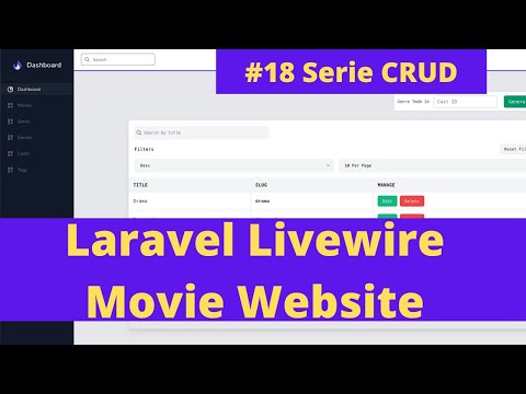 Laravel Livewire Tutorial Create Movie Website Make Your Movie App
