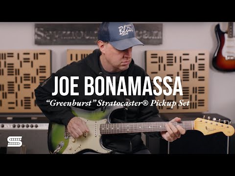 Seymour Duncan Joe Bonamassa '64 Greenburst Signed Strat Pickup Set 2025 image 6