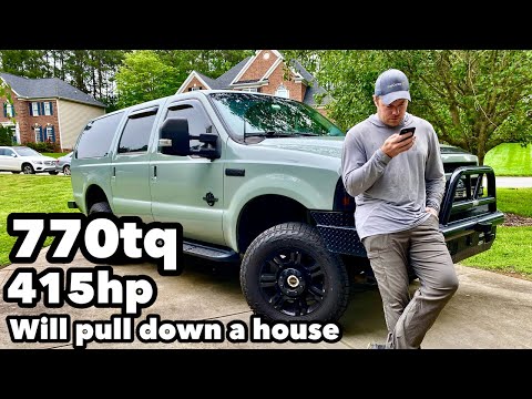 7.3L DIESEL TORQUE MONSTER - 2001 Ford Excursion in a custom color