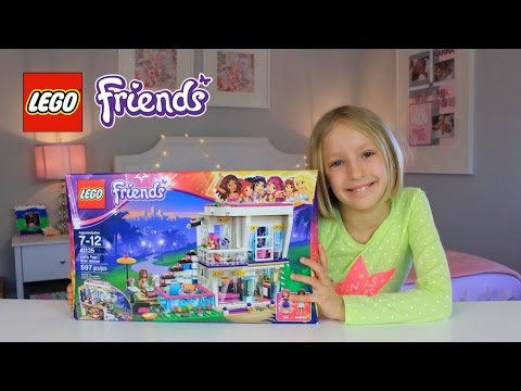 Lego Friends - Livi's Pop Star House | Unboxing & Building