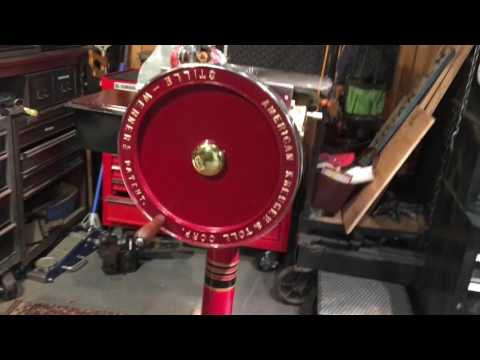 antique meat slicer restoration