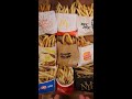 Let's Try Different Fast Food FRIES