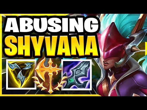 Abusing Shyvana One Last Time in Wild Rift! Shyvana Build & Gameplay!