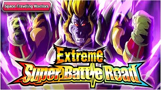 NO ITEMS!! SPACE TRAVELLING WARRIORS EXTREME SUPER BATTLE ROAD BEATEN! (DBZ: Dokkan Battle)