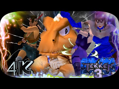 Gon, Anna, Julia & Nina Capoeira Tekken 3 Remastered UHD 4K FPS 