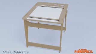 Video de Mesa Didáctica Pizarra Infantil Montessori + Rollo de Papel y Accesorios