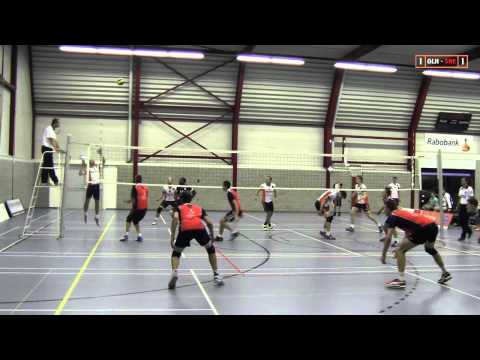 Volleybal Heren Nationale Beker 1e ronde: De Witte Olhaco H1 - VC Sneek H1 [12-09-2015]