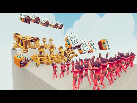 Candy House Catapult vs Random Units Tabs - Totally Accurate Battle Simulator