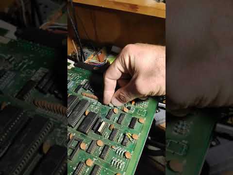 Bosconian Arcade PCB Test