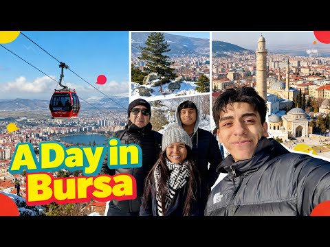 Unexpected Day Trip to Bursa! From Istanbul to Snowy Uludag ❄️✨