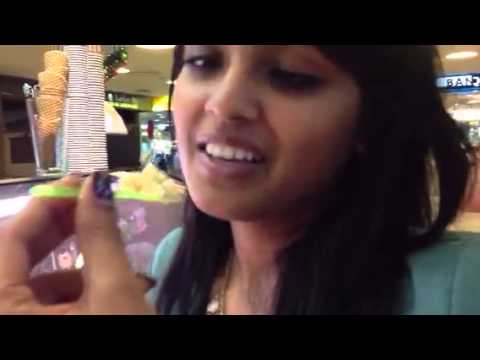 Mridul and Baileys ice cream