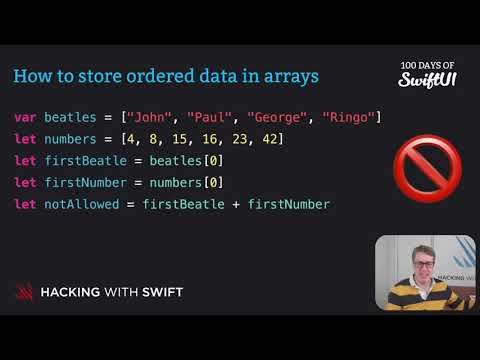 Learn How to store ordered data in arrays – Swift for Complete ...