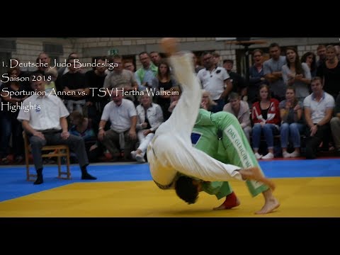 Judo || Bundesliga 2018: Sportunion Annen vs. TSV Hertha Walheim (9:5 [84:47])