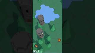 Hexagon Tower Defense Progress - Month 1