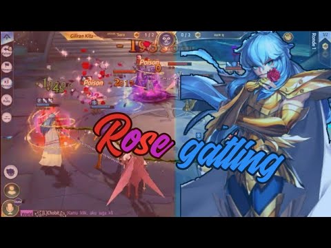 Test pisces aphrodite repair cloth , The Rose gatling | saint seiya awakening