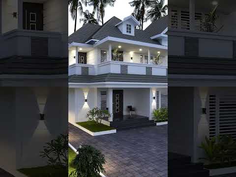 Modern home design kerala #keralahomes #architecture #veedu #modernhome  con - 9995942308