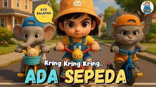 Download lagu Lagu Anak Kring Kring Ada Sepeda 🚲 | Animasi Ceria & Edukatif | Una Storyland mp3