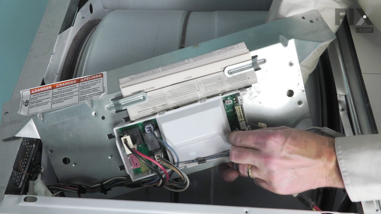 Replacing your Whirlpool Dryer Electronic Control Board