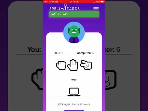 Spell Wizards - R,P,S,W