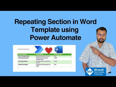 Dynamic Tables in Word with Power Automate: A How-To Guide Dynamic Tables in Word with Power Automate: A How-To Guide