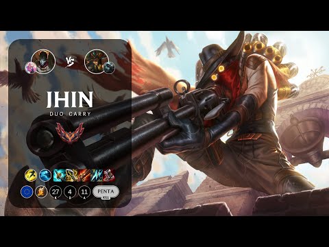 Jhin ADC vs Cassiopeia - EUW Grandmaster Patch 13.10