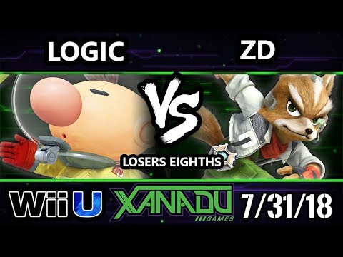 S@X 261 Smash 4 - VGBC | Logic (Olimar, Mewtwo) Vs. ZD (Fox) - Wii U Losers Top 8