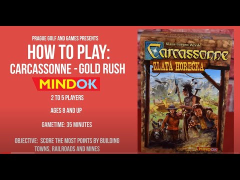 How to play CARCASSONNE - Gold Rush