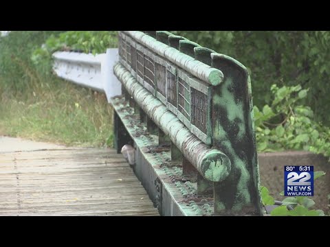 付加税支持者らは橋の状態が悪いと指摘