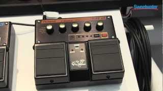 Video thumbnail for Roland GR-D V-Guitar Distortion Pedal - Sweetwater at Winter NAMM 2013 by Sweetwater