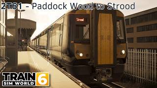 2T61 - Paddock Wood to Strood - Medway Valley Line - Class 375 - Train Sim World 6