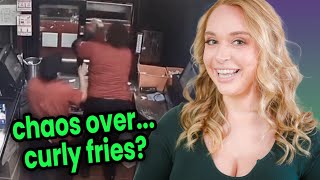 Chaos over Curly fries?!? It’s NOT that Serious…