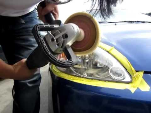 Headlamp Restoration The Right Way with DA Sander