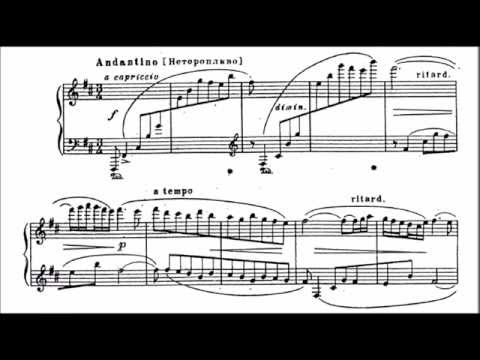 Sergei Lyapunov - Reverie du soir Op. 3 (audio + sheet music)