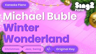 Michael Bublé - Winter Wonderland (Karaoke Piano)