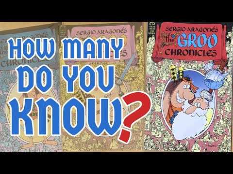 How Many Groo Characters Can You Name (from the Chronicles Covers)
