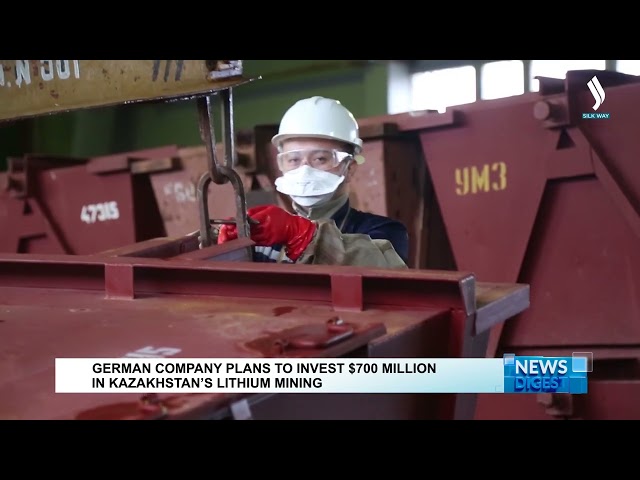 Немецкая компания вложит $700 млн в добычу лития в РК