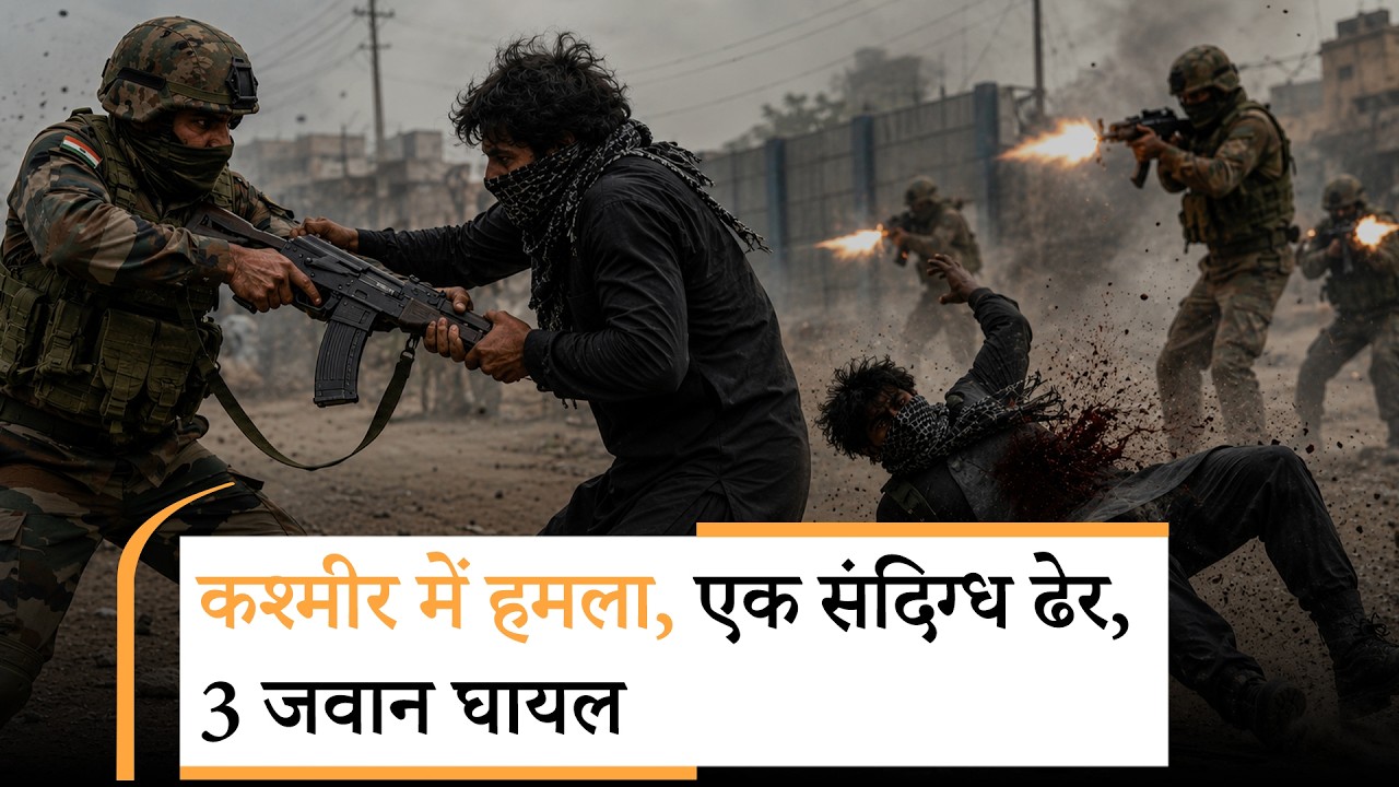 Jammu-Kashmir के Doda में SOG से सर्विस राइफल छीनने की कोशिश नाकाम, संदिग्ध मारा गया, तीन जवान घायल Jammu-Kashmir के Doda में SOG से सर्विस राइफल छीनने की कोशिश नाकाम, संदिग्ध मारा गया, तीन जवान घायल