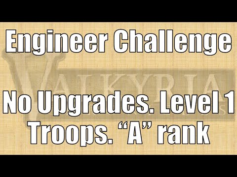 [Valkyria Chronicles] How to Clear Engineer Challenge using Level 1 Troops - "A" Rank