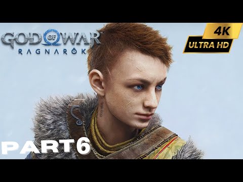 God of War Ragnarok PS5 Walkthrough Gameplay Part 6 - ATREUS (Full Game) 4k60fps