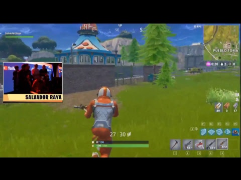 TORNEO PRESENCIAL 100 YOUTUBERS #YTBattleRoyaleGY9 - Fortnite -